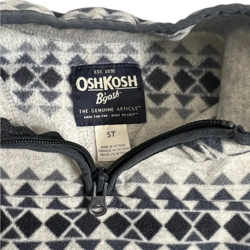 OshKosh B'Gosh Toddler’s Half-Zip Fleece Pullover